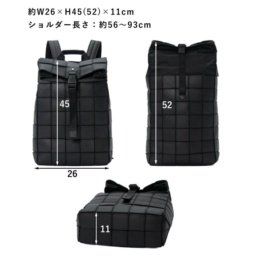 TRION トライオン　本革リュック　バックパック　パネルレザー　ブラック TRION（トライオン） バックパック 本革 B4 軽量 ナイロン ブラック