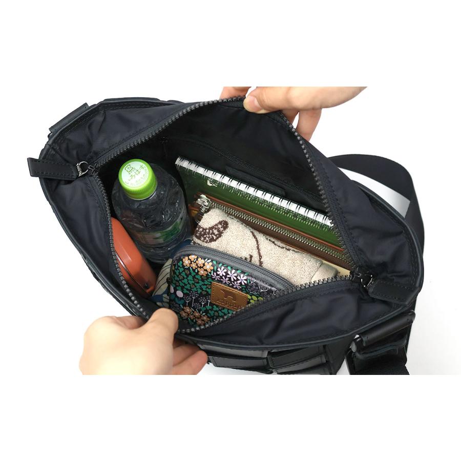 TRION（トライオン） ショルダーバック 本革 B5 軽量 ナイロン