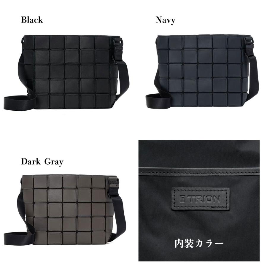 TRION（トライオン） ショルダーバック 本革 B5 軽量 ナイロン