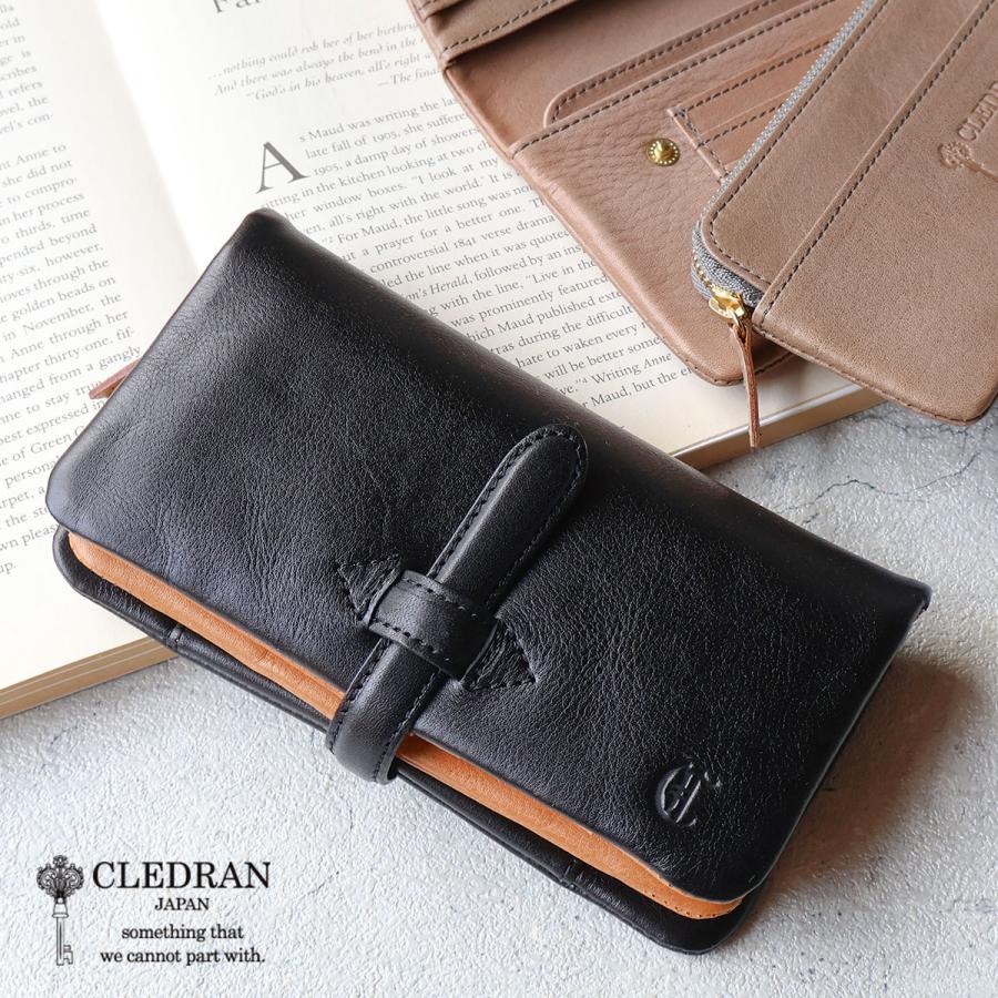 CLEDRAN（クレドラン） 長財布 ベルト付き ADORE WALLET L 財布 S6219