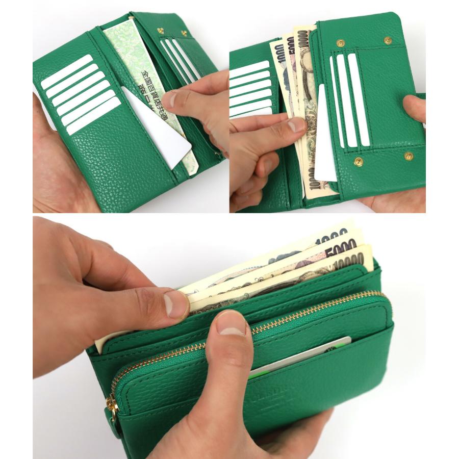 CLEDRAN（クレドラン） 長財布 ベルト付き ADORE WALLET L 財布 S6219