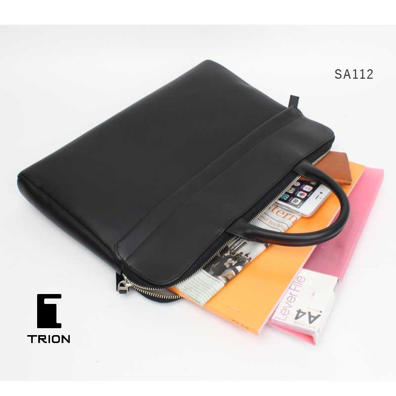 TRION トライオン バッグ SA112 薄マチブリーフケース38cm