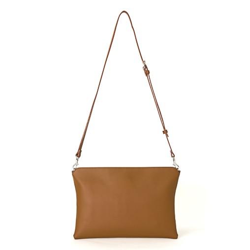 横型スリムショルダーバッグ TRION トライオン バッグ SA132 B5 本革