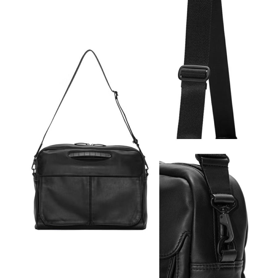 2WAYヘルメットバック A4 PC収納 トモエ TOMOE ブリーフバック ショルダーバック ビジネス 通勤 SLIM ＨＢＳ ユニセックス メンズ レディース 牛革 本革の画像
