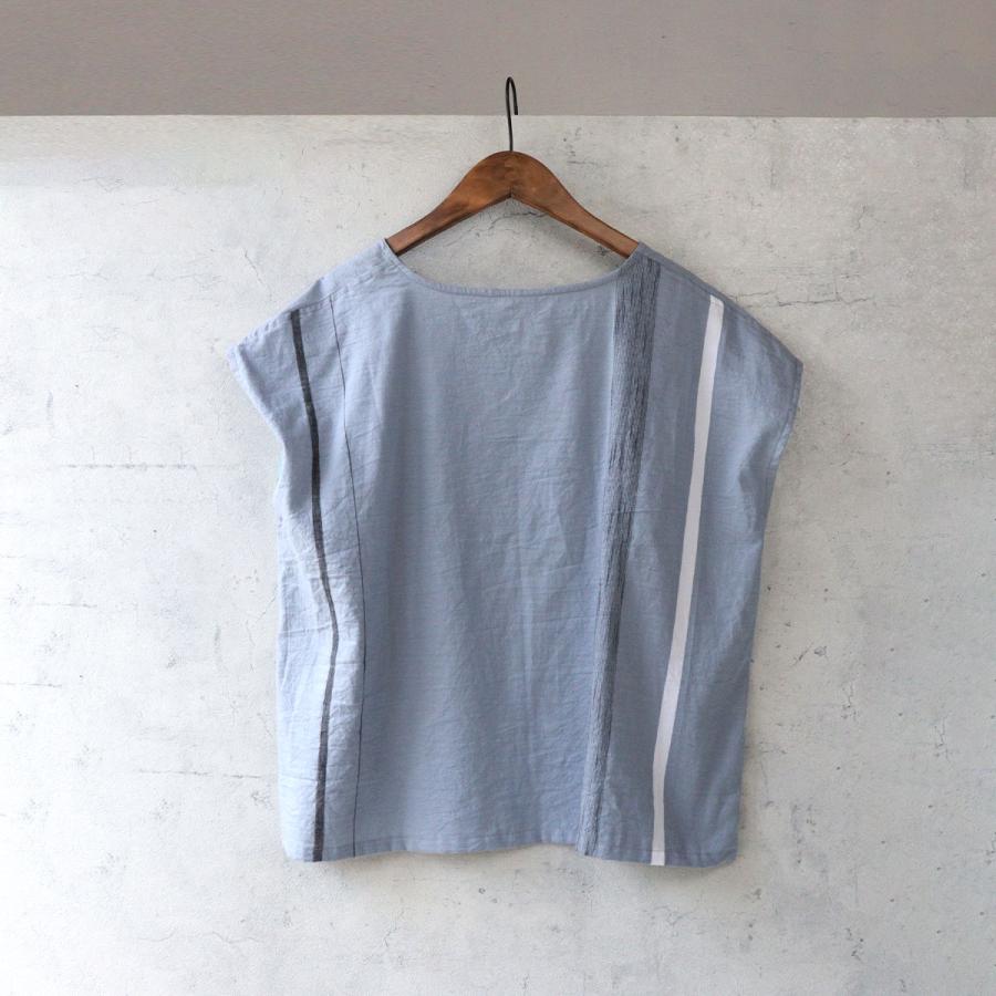 tamaki niime Tシャツ 播州織 コットン suton-T SHORT 全て一点もの