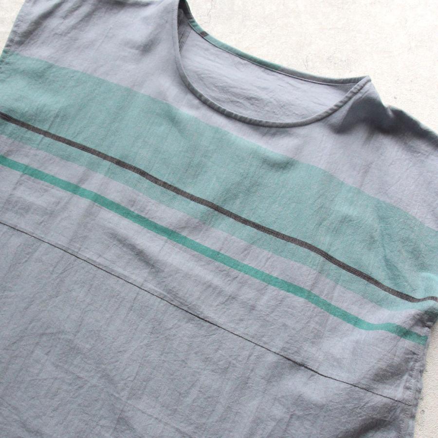 tamaki niime Tシャツ 播州織 コットン suton-T SHORT 全て一点もの