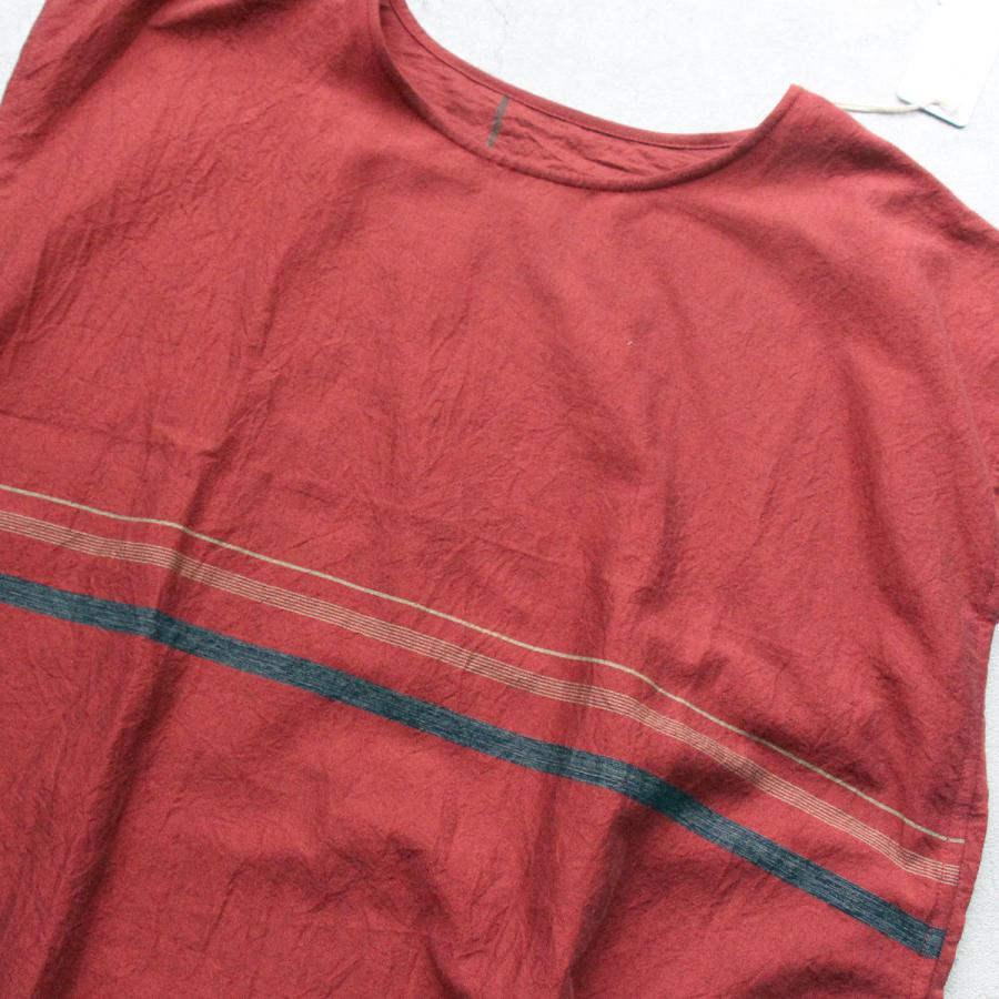 tamaki niime Tシャツ 播州織 コットン suton-T SHORT 全て一点もの