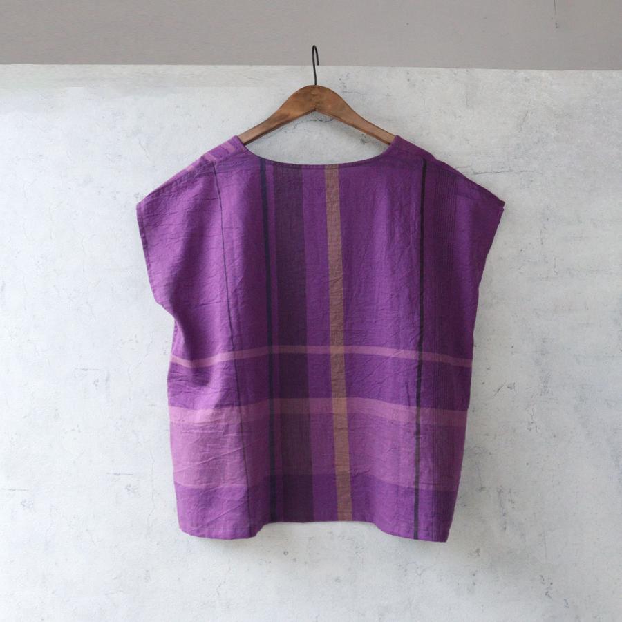 tamaki niime Tシャツ 播州織 コットン suton-T SHORT 全て一点もの