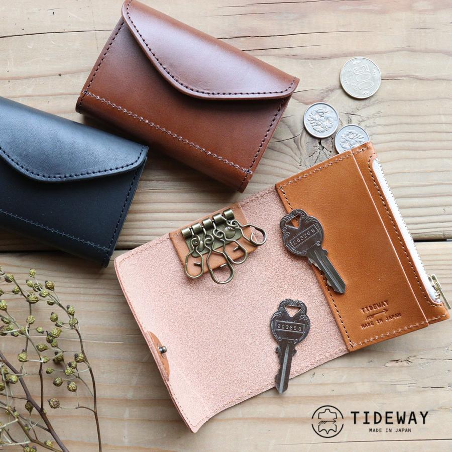 TIDEWAY（タイドウェイ） キーケース ヌメ革 NUME KEY CASE 日本製