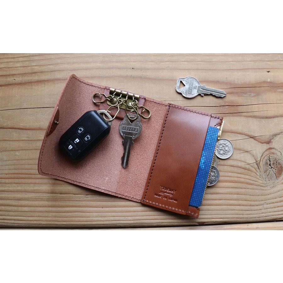 TIDEWAY（タイドウェイ） キーケース ヌメ革 NUME KEY CASE 日本製