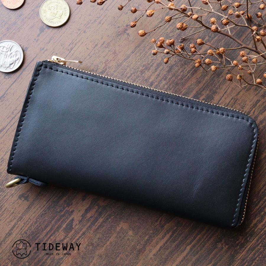 TIDEWAY（タイドウェイ） L字ファスナー長財布 Ag+ LONG WALLET 日本製