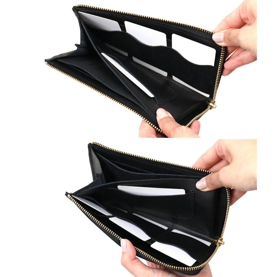 TIDEWAY（タイドウェイ） L字ファスナー長財布 Ag+ LONG WALLET 日本製