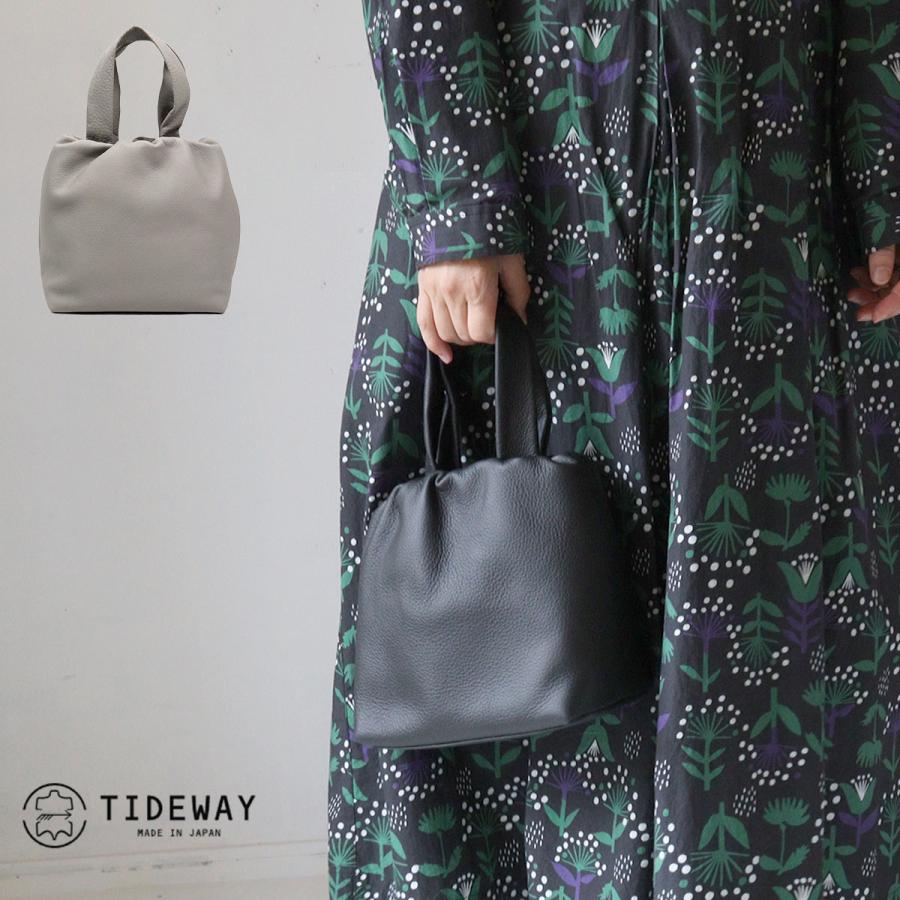 TIDEWAY（タイドウェイ） ミニトートバッグ ハンドバッグ 巾着 PUF