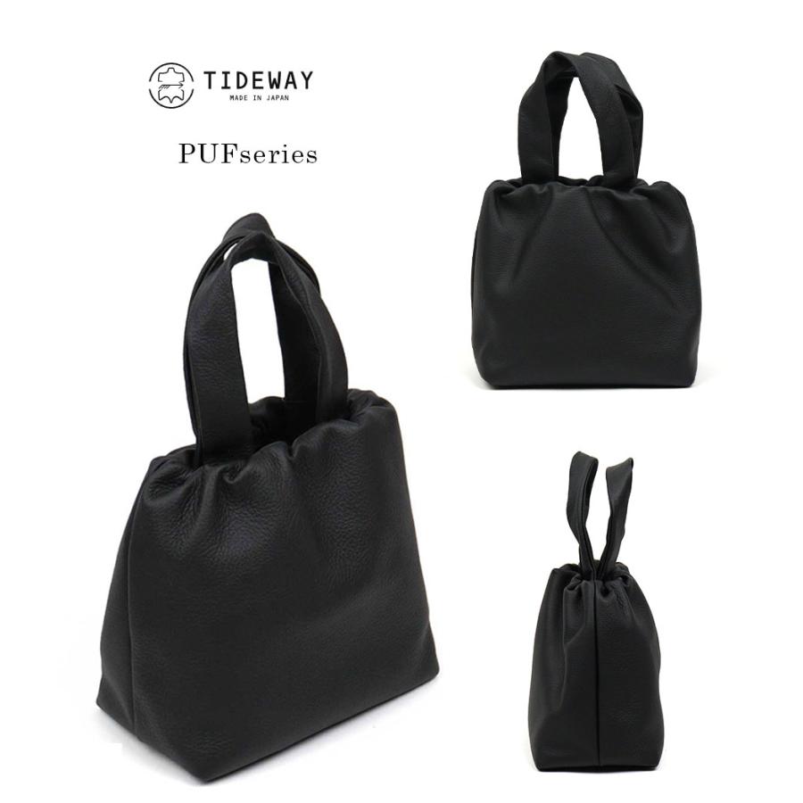 TIDEWAY（タイドウェイ） ミニトートバッグ ハンドバッグ 巾着 PUF
