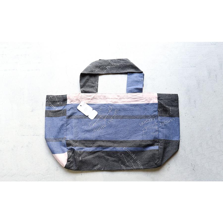 tamaki niime 播州織 たまふくろう中 コットンバッグ 全て一点もの