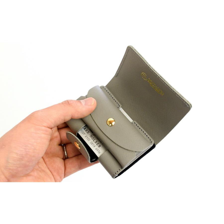 ミニ財布 com-ono コモノ TINY-002JA ミニマム財布 コンパクト 三つ折り レディース TINY-002JA BONDING ジャパンレザー 本革 日本製 動画あり | com-ono | 19