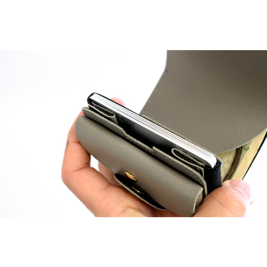 ミニ財布 com-ono コモノ TINY-002JA ミニマム財布 コンパクト 三つ折り レディース TINY-002JA BONDING ジャパンレザー 本革 日本製 動画あり | com-ono | 20