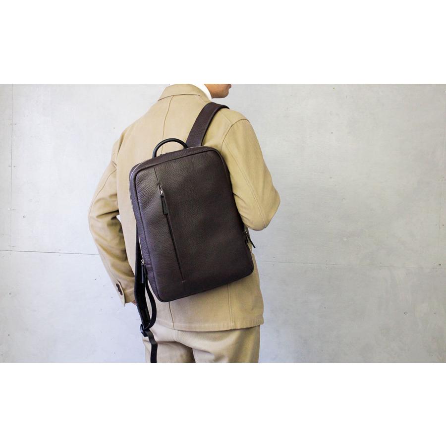 バックパック TRION トライオン TS22007 リュック シボ革 タンブル