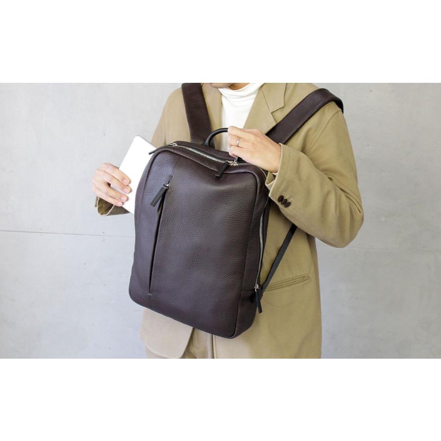 バックパック TRION トライオン TS22007 リュック シボ革 タンブル