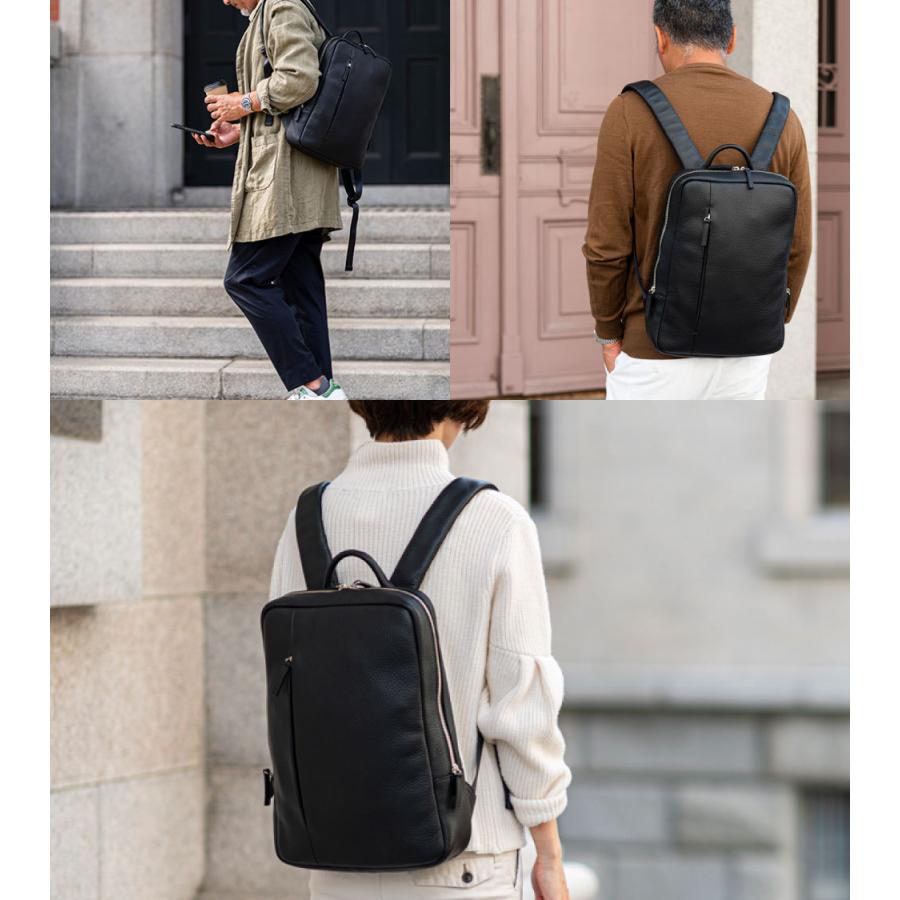 バックパック TRION トライオン TS22007 リュック シボ革 タンブル