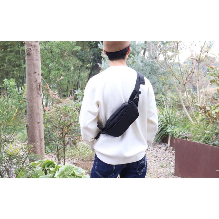 SIMCLEAR（シムクリア） ウエストバッグ ボディバッグ 撥水 多機能