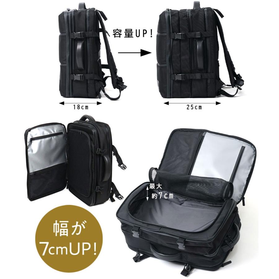 SIMCLEAR（シムクリア） ビジネスリュック 17インチPC収納可能 A4 撥水