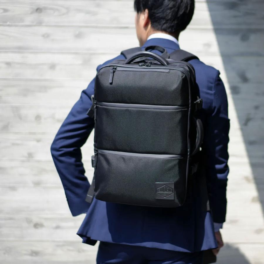 SIMCLEAR（シムクリア） ビジネスリュック 17インチPC収納可能 A4 撥水