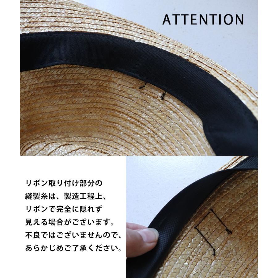 田中帽子店 中折れハット 麦わら帽子 Noah(ノア)ストローハット ユニ