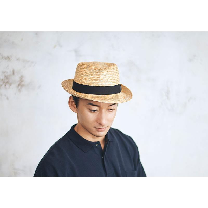 田中帽子店 中折れハット 麦わら帽子 Noah(ノア)ストローハット ユニ