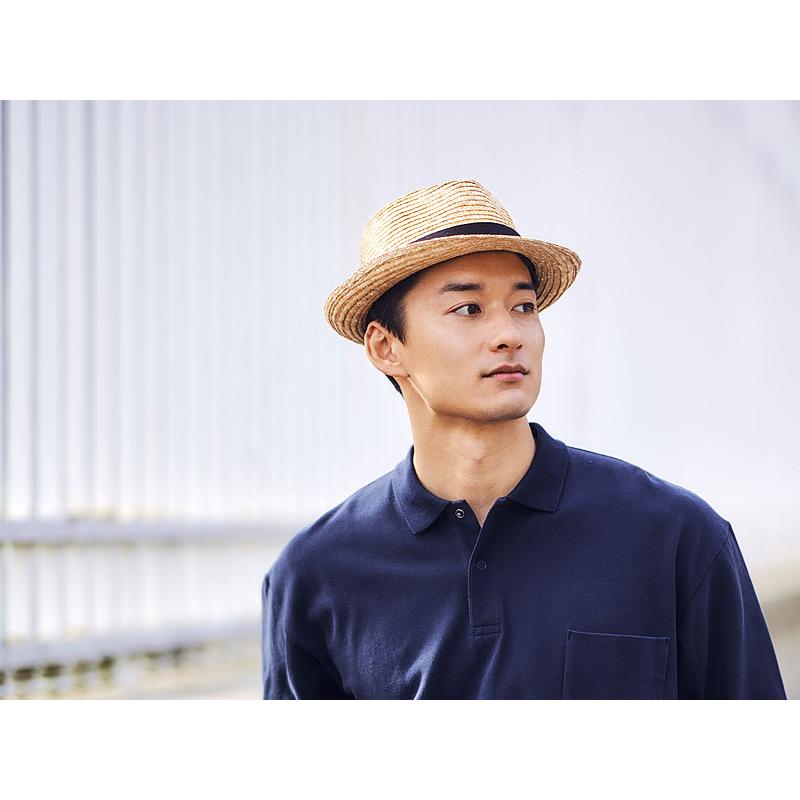 田中帽子店 中折れハット 麦わら帽子 Noah(ノア)ストローハット ユニ