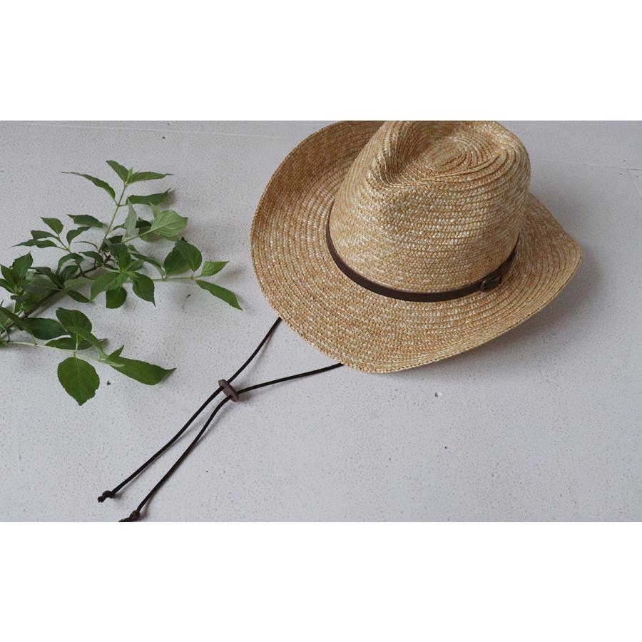 田中帽子店 テンガロンハット 麦わら帽子 Bruno(ブルーノ)ストロー