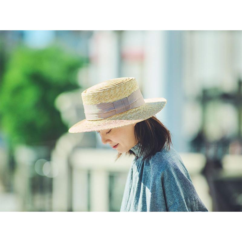 user_5aa5da3d　ロボホン　カンカン帽子3個②③⑦ 田中帽子店 カンカン帽 つば広 麦わら帽子 Alma(アルマ)ポークパイ型