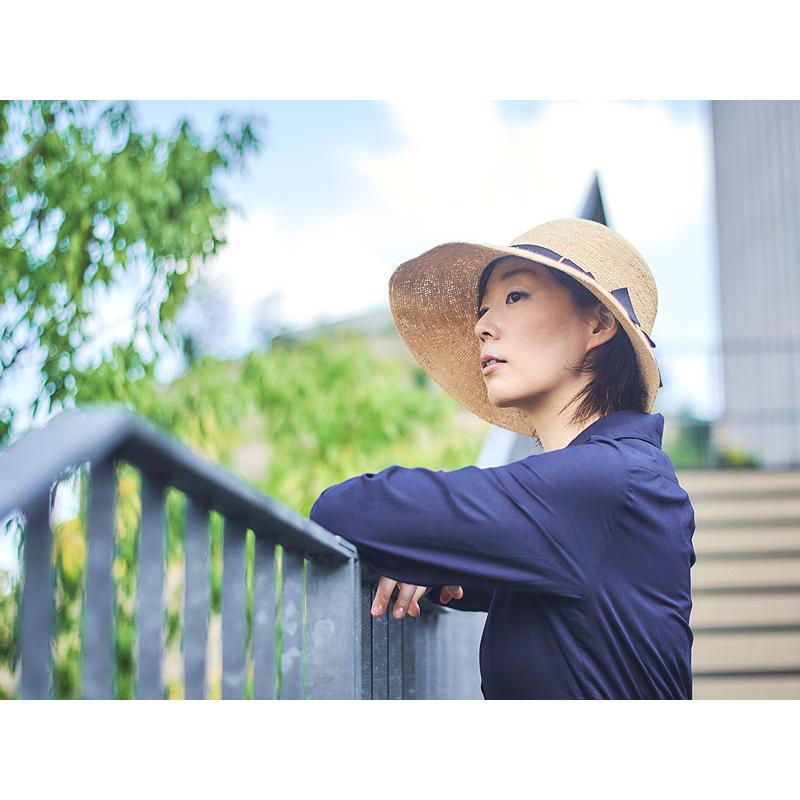 田中帽子店 帽子 ラフィア Chloe2(クロエ2) クロッシェ 女優帽