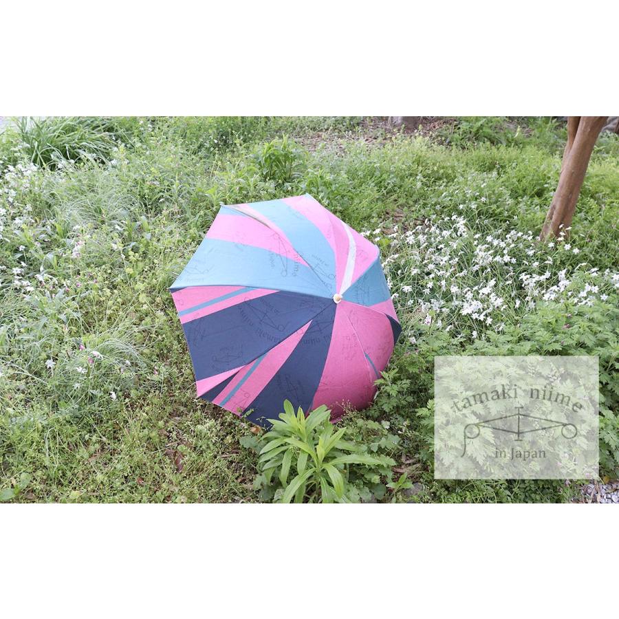 傘 tamaki niime(玉木新雌) よけよけ 撥水・UV加工 晴雨兼用 60cm 全て