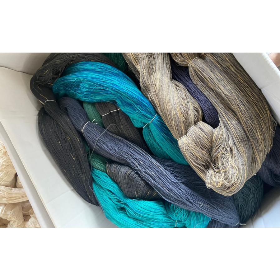 tamaki niime 播州織 ウールコットンショールL roots shawl BIG一重