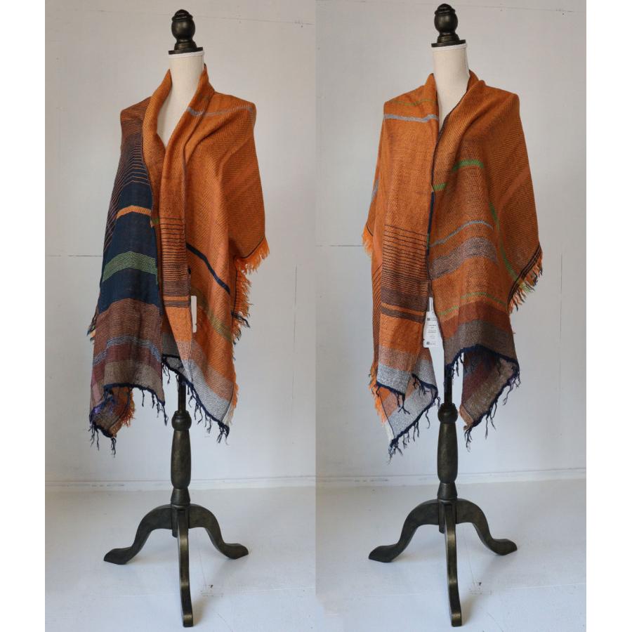 百*合様 02☆ SALSATION　ショール 未開封 ☆サルセーション02 tamaki niime roots shawl MIDDLE TIGRE BROCANTE