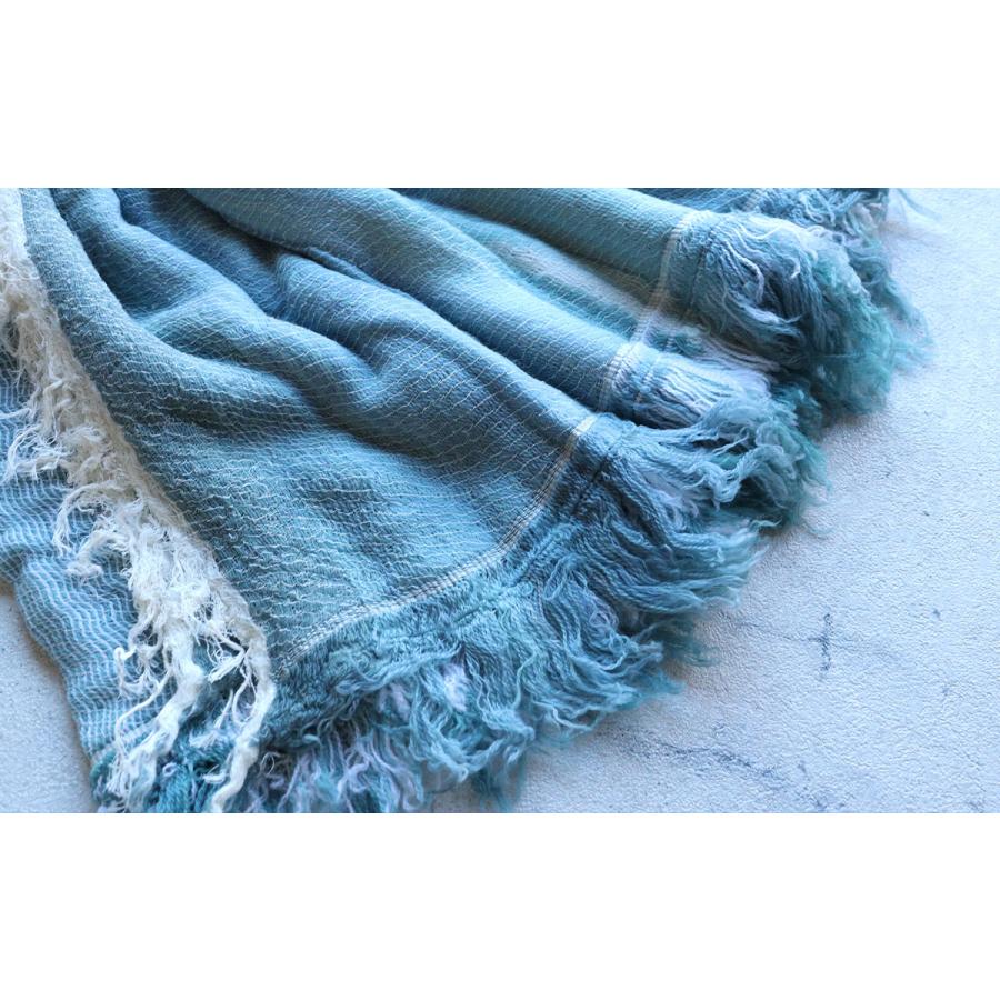 tamaki niime 播州織 ウールコットンショールM roots shawl MIDDLE 55