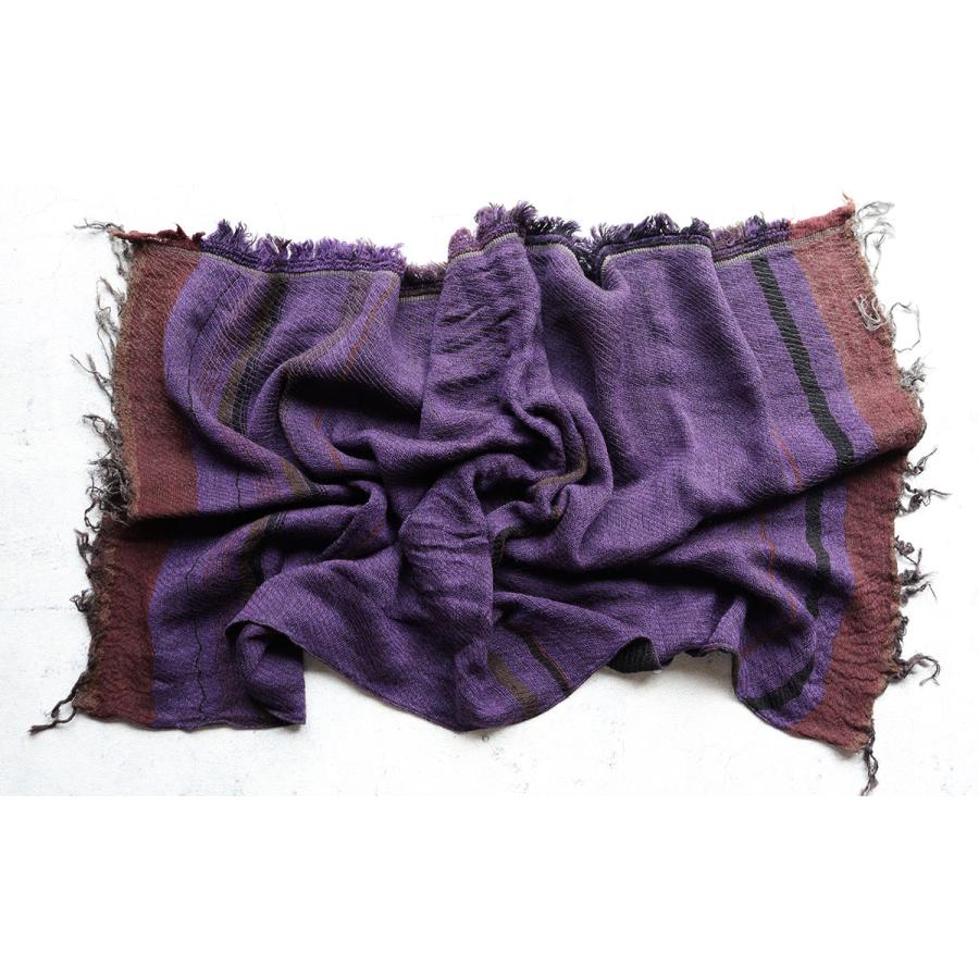 tamaki niime 播州織 ウールコットンショールS roots shawl SMALL 55