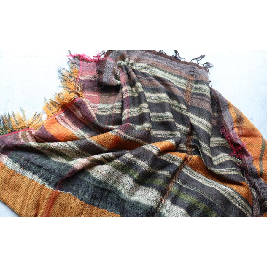タマキニイメ　ウールショール　スクエア roots shawl SQUARE | tamaki niime
