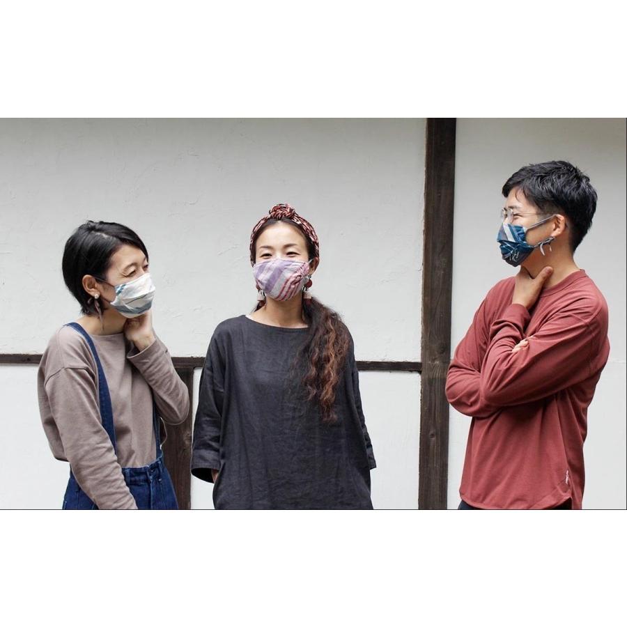 播州織 コットンマスク tamaki niime 玉木新雌 タマスク 全て一点もの