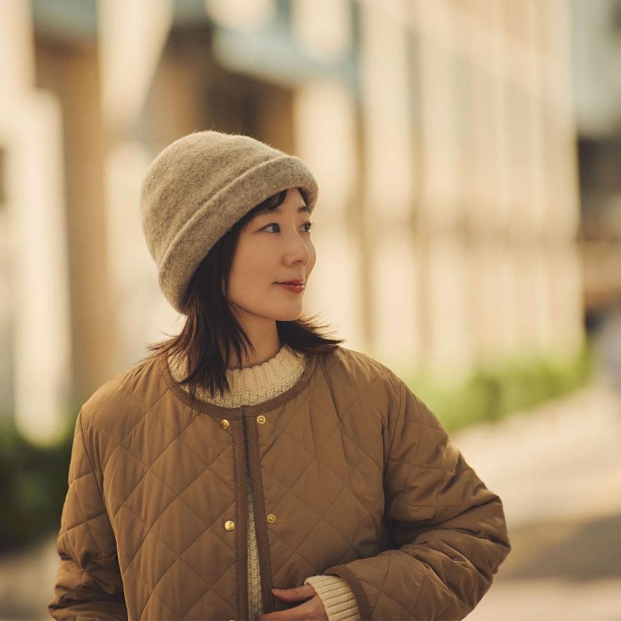 YOKOI BERET 新色入荷 とんがり帽 コーンヘッドハット ウール 帽子