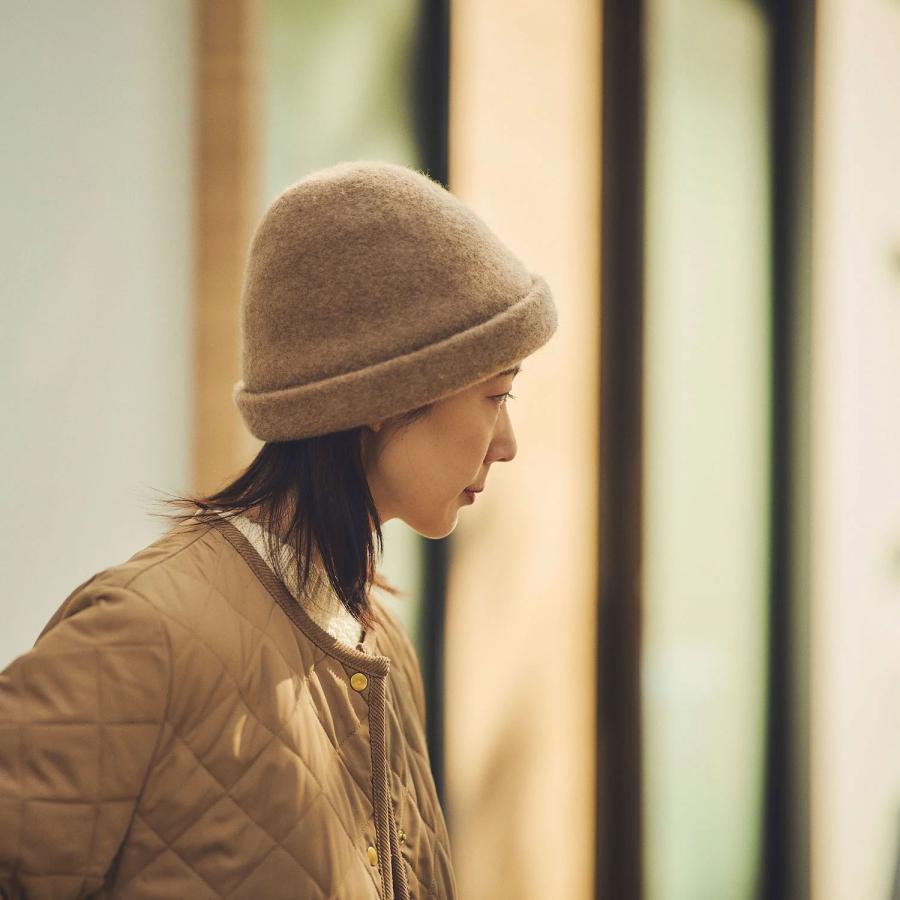 YOKOI BERET 新色入荷 とんがり帽 コーンヘッドハット ウール 帽子
