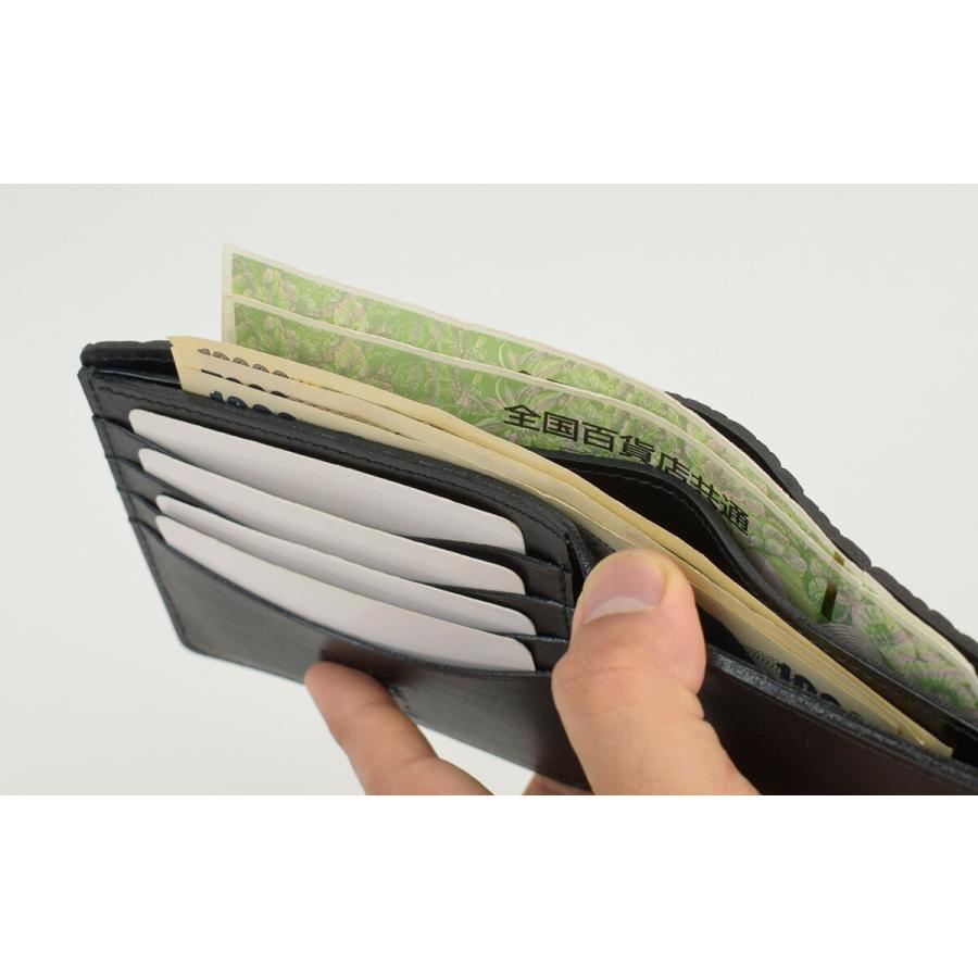 エレファントレザー 象革 二つ折り財布 ZOO ズー メンズ zbf-013