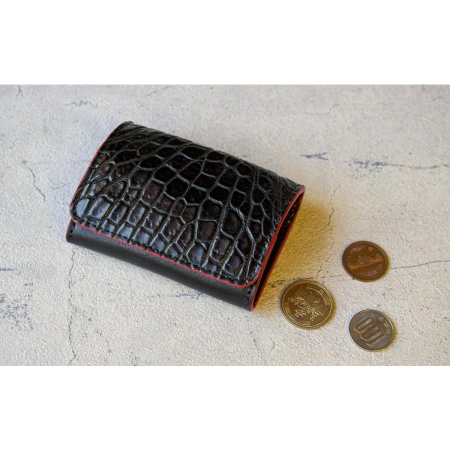 ワニ革 クロコダイル 小銭入れ コインケース ZOO ズー メンズ ダック