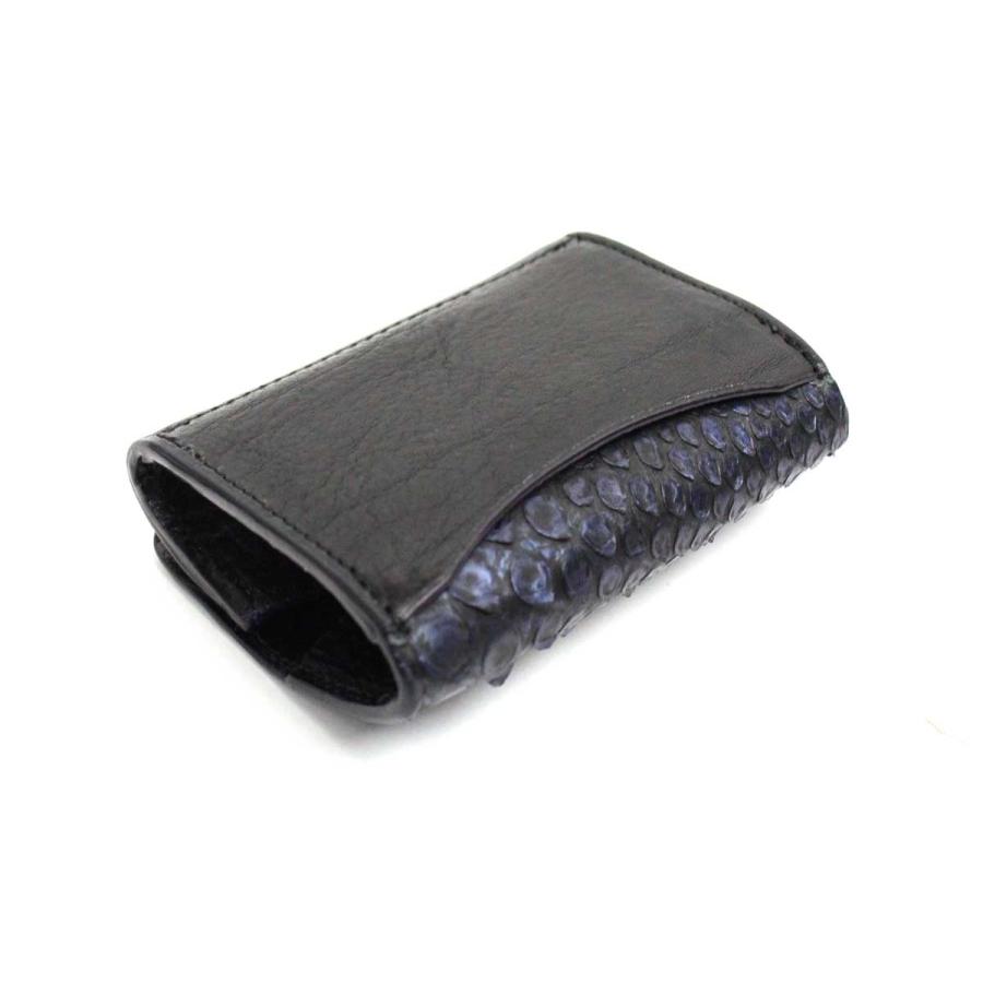 パイソンレザー 蛇革 小銭入れ コインケース ZOO ズー メンズ zcc-032