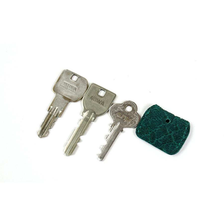 キーリング 象革 キーカバー付き ZOO ズー 象の鼻 エレファントレザー