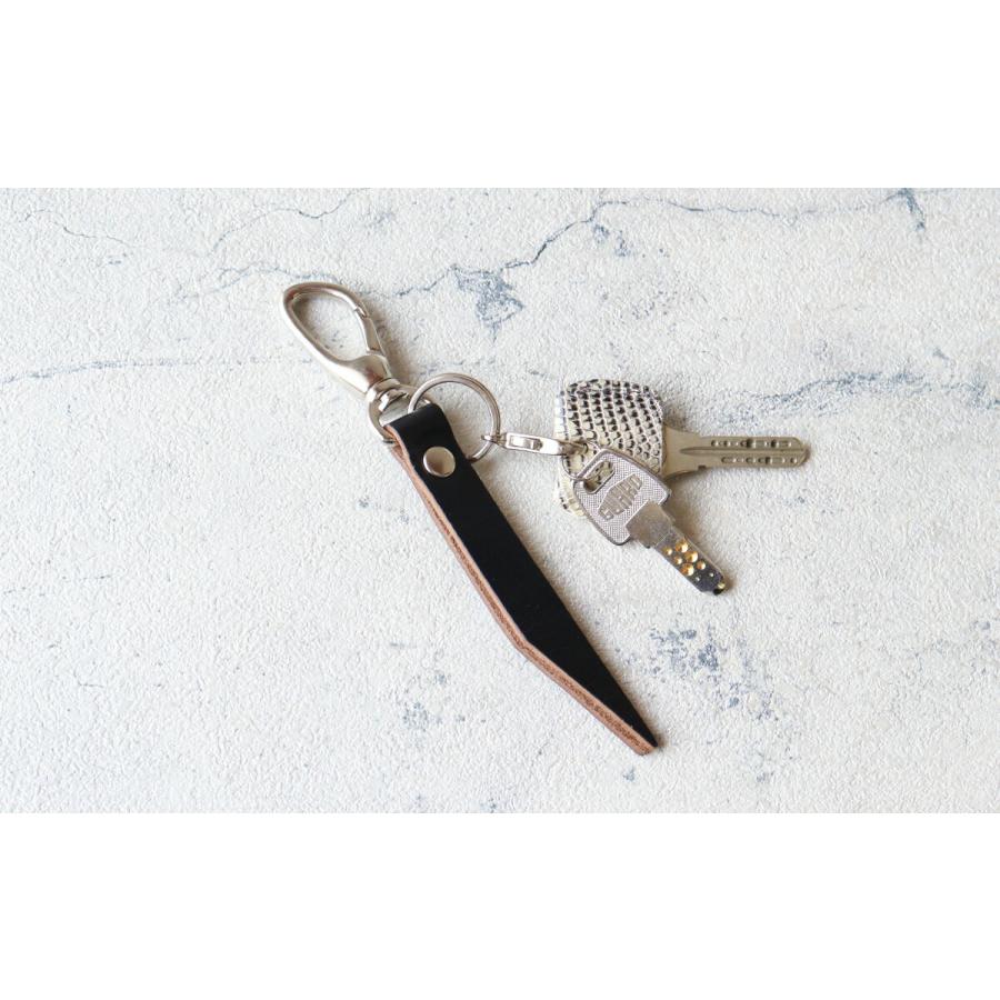 スタッズ手打ちキーリング トカゲ ZOO ズー メンズ 鍵 zk-032-10-bk