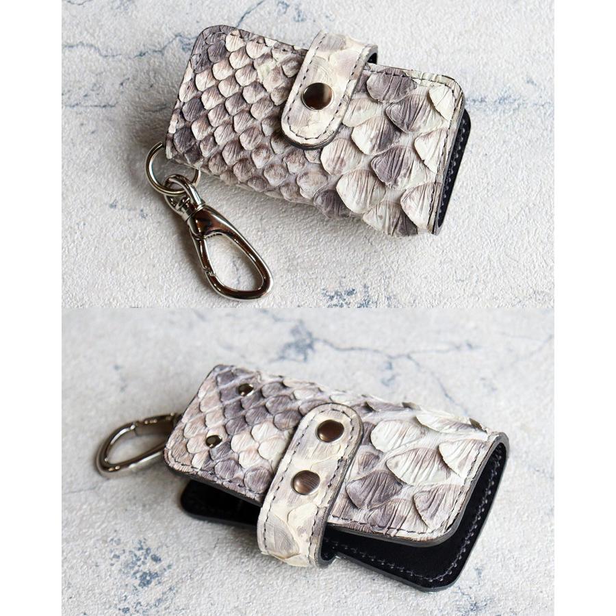 ZOO（ズー） 5連キーケース 蛇革 ダイヤモンドパイソンメンズ 鍵 ZKC