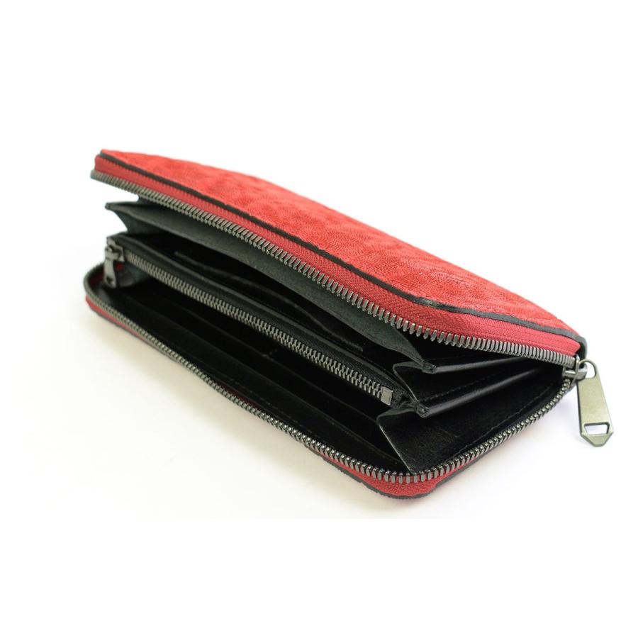 エレファントレザー 象革 長財布 ラウンドファスナー ZOO ズー メンズ