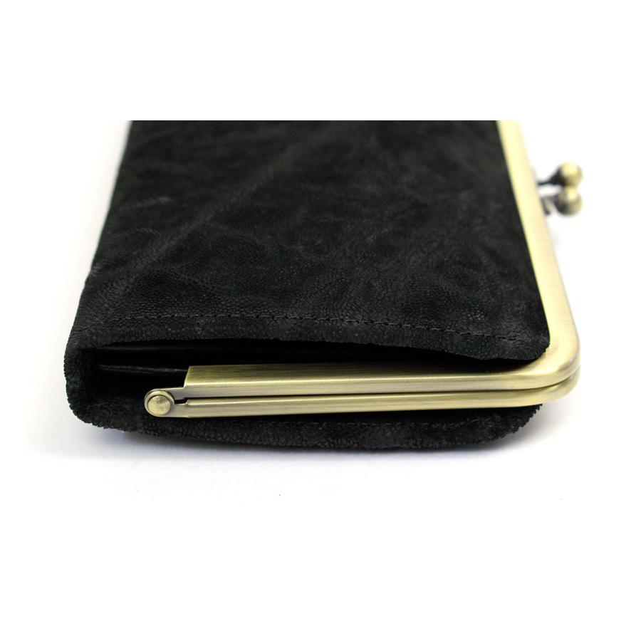 エレファントレザー 象革 がま口長財布 ZOO ズー メンズ zlw-100